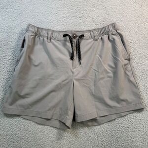 Chubbies Everywear Shorts Mens XXL Gray 6 Inch Inseam Stretch Casual